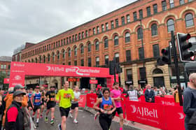 The start of the Manchester half marathon, part of the annual Great Manchester Run. Credit: Nicole Covell