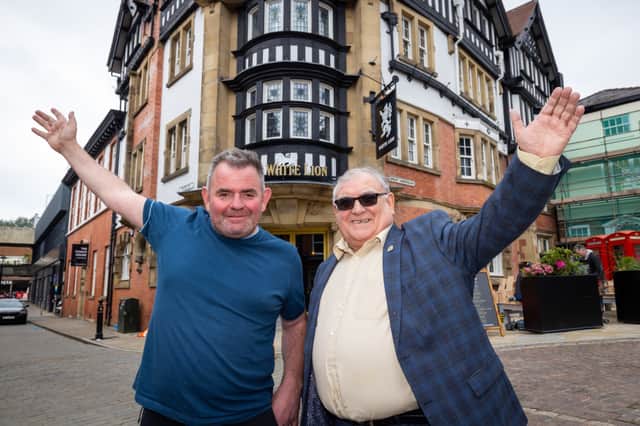 Jon Dootson and Paul Astill are reopening The White Lion in Stockport 